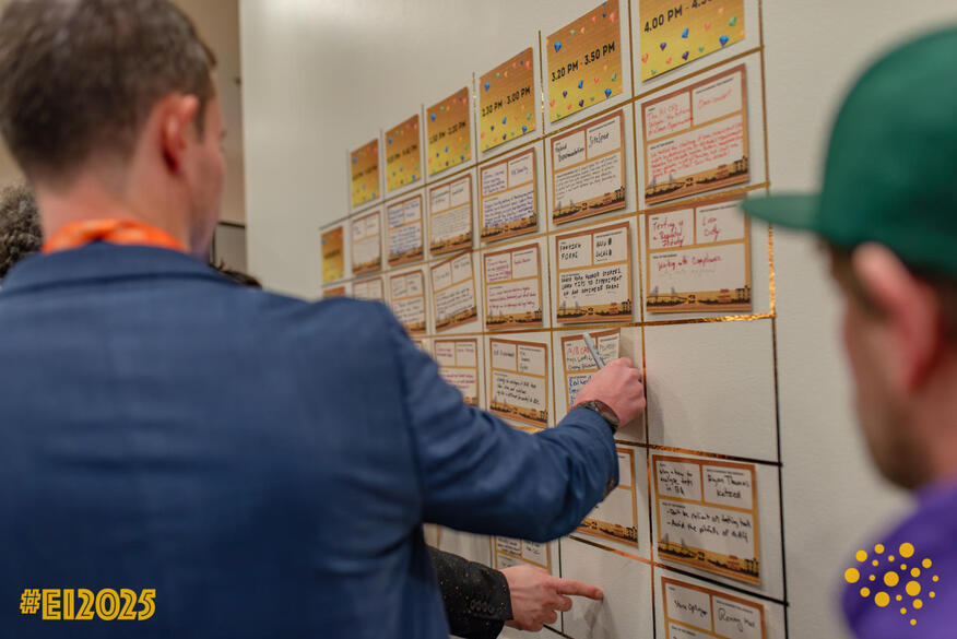 World class content - unconference board